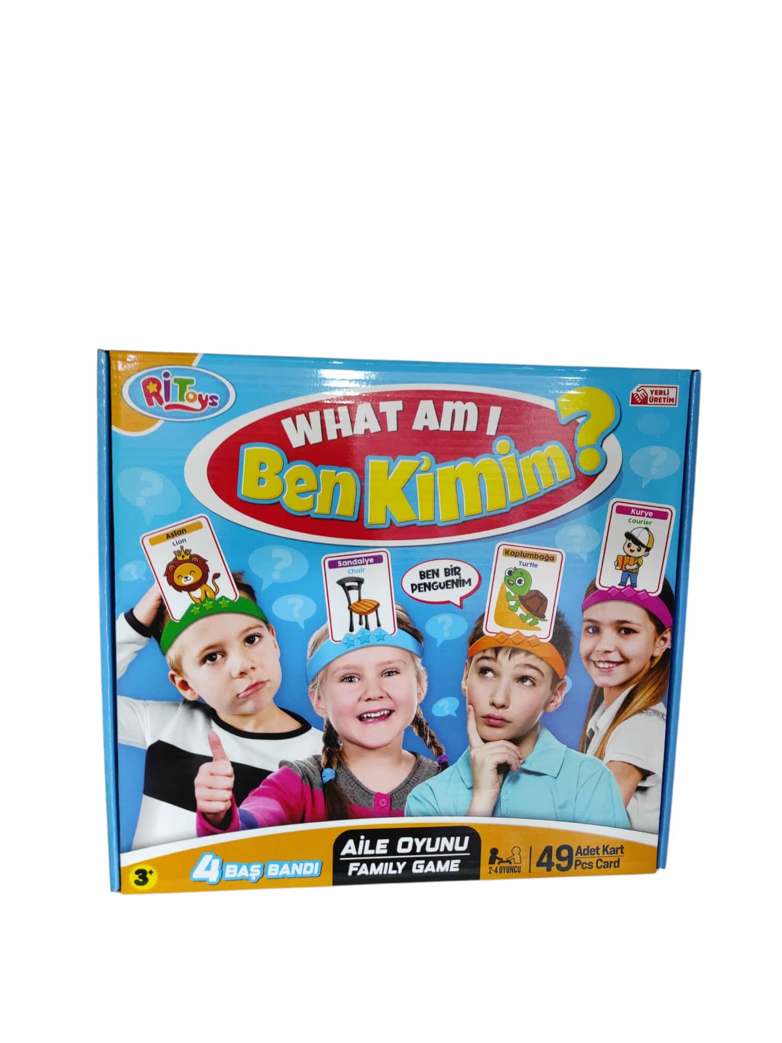 toptan eğitici oyuncak ben kimim kutulu aile oyunu